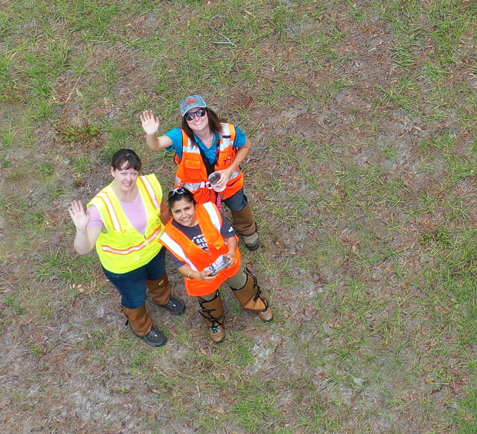 Rayonier Internship Flying a Drone